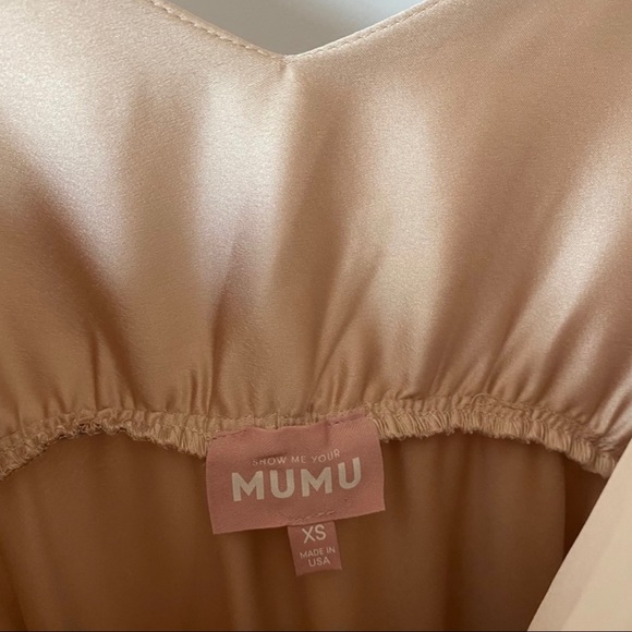 SMYM | Champagne Luxe Satin Faith Maxi Dress - Picture 6 of 11